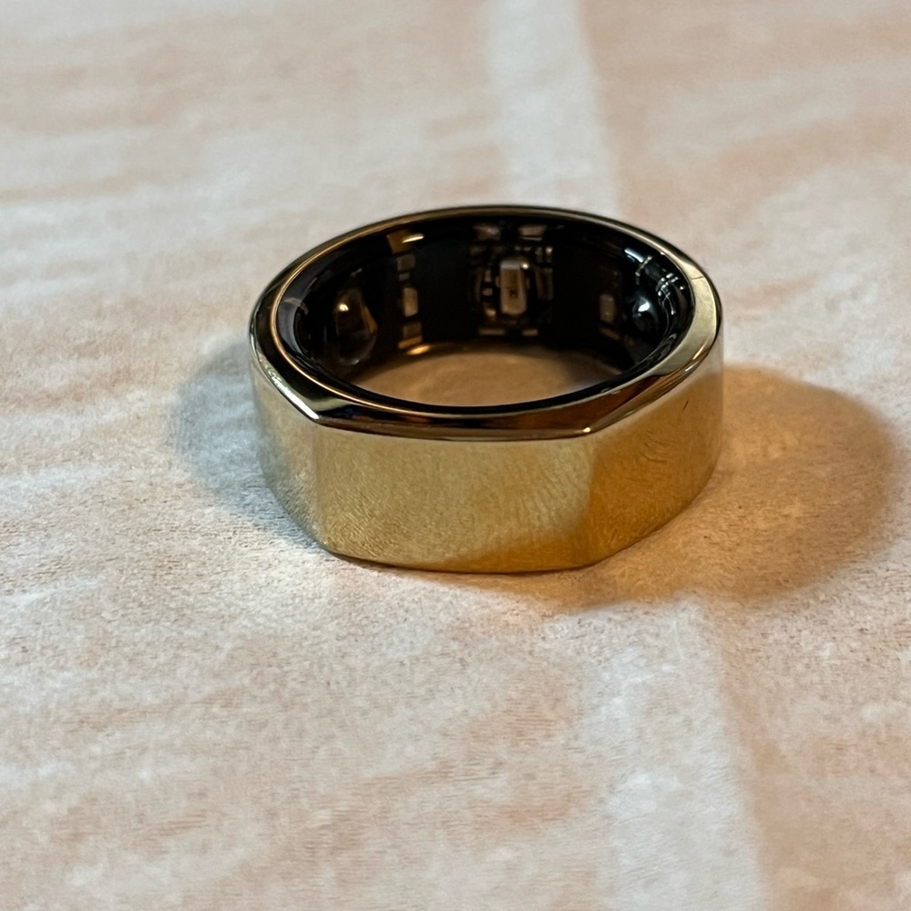 Gold Oura Generation 3 Heritage Ring